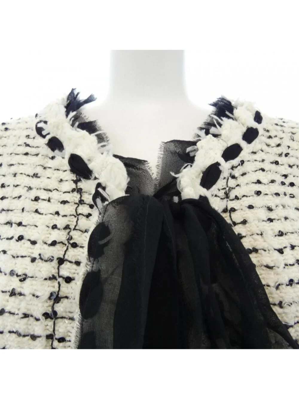 Chanel Vintage Collarless Jacket